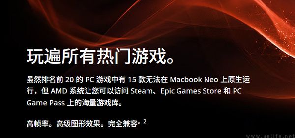 嘲讽Mac无游戏可玩，AMD怎么突然成了“红眼病”